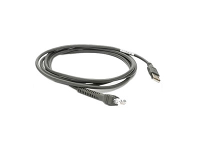 ZEBRA CABLE DATA SCANNER USB-SHIELDED 2M STR