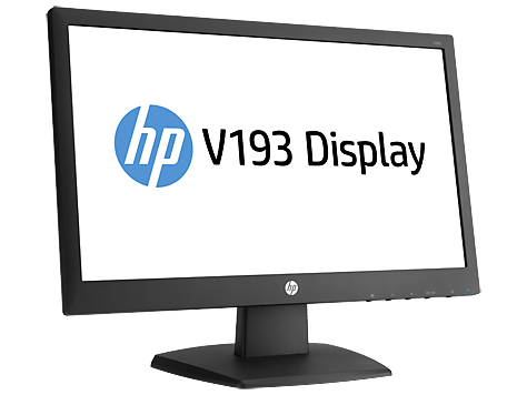 HP MONITOR LED 18.5 INCH V193 BLK