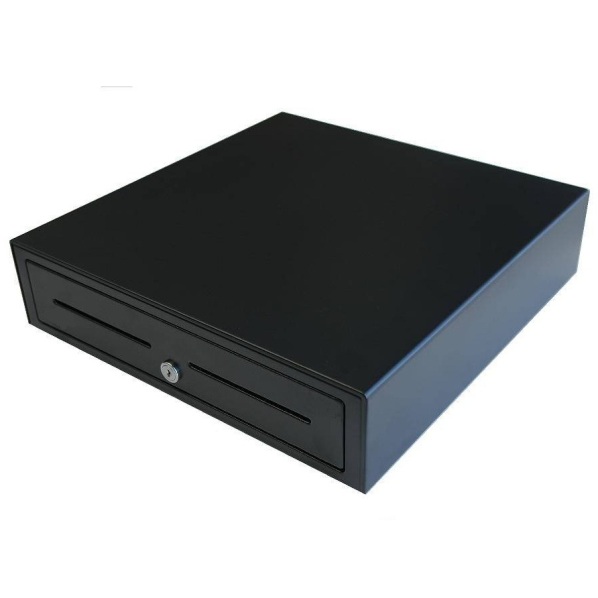 VPOS CASH DRAWER EC410 5 NOTE/8 COIN 24 VOLT BLACK